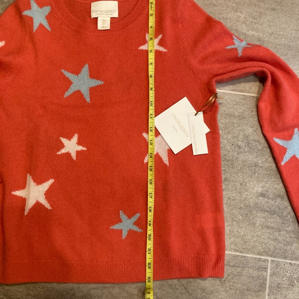 ⭐️Cashmere⭐️Star Sweater - Picture 9 of 11